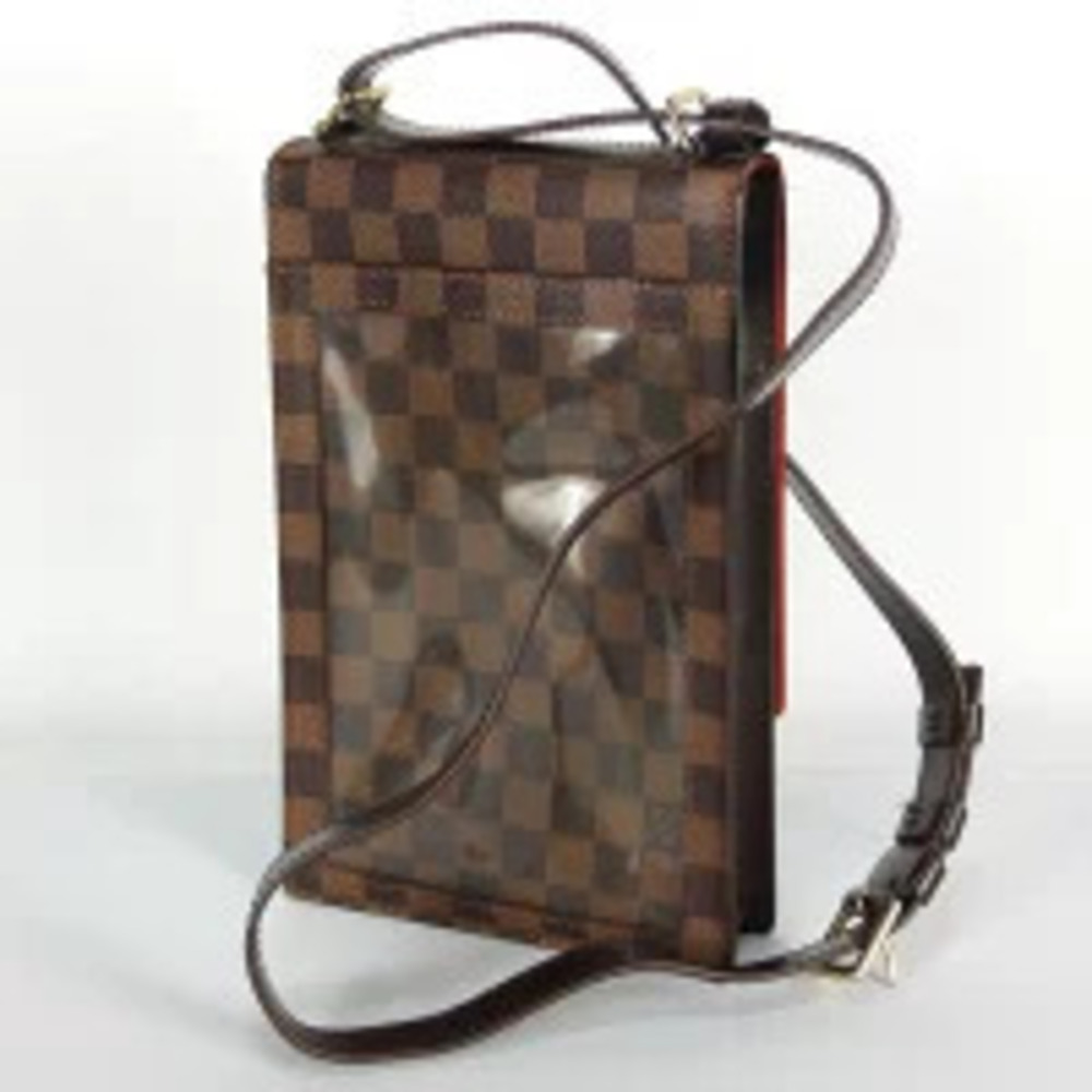 Louis Vuitton Portobello Shoulder Ebene Bag Damier